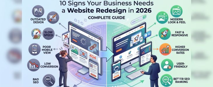 10 Signs Your Business Needs a Website Redesign in 2026 (Complete Guide)